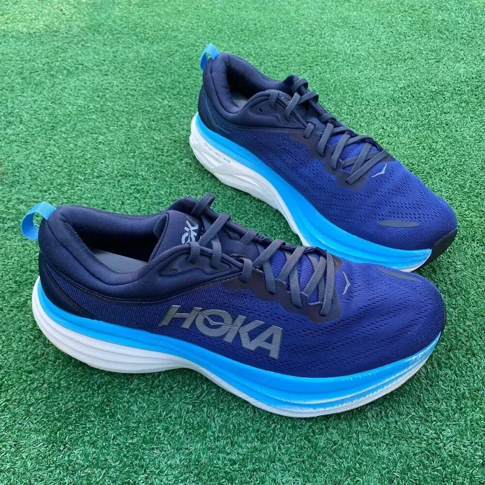 HOKA ONE ONE BONDI 8 - Men’s Running Shoes - SIZE 12D
